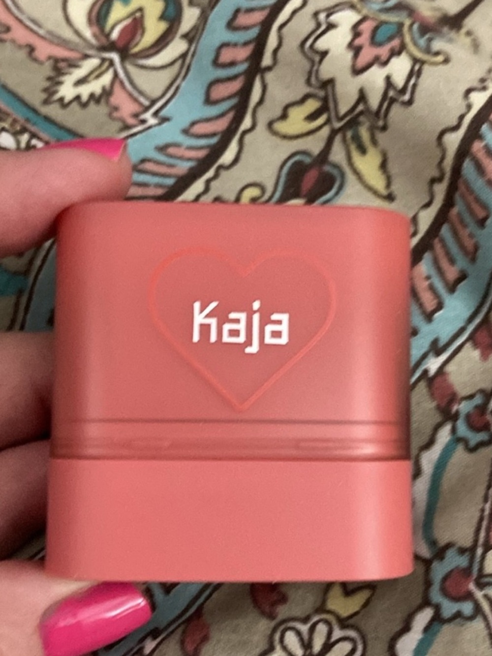 Kaja blush stick in Grapefruit Gelato